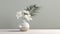 Modern Minimalistic Tropical Flower Arrangement Painting