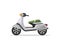 Modern moped isolated icon