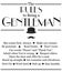 Modern, motivational quotation about being a gentleman.