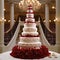 Modern Opulence: A Multi-tiered Cake Extravaganza