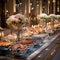 Modern Opulence: A Reception Buffet that Exudes Luxury