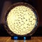 Modern Organic Lamp: 3D-Generated Illuminating Glass Sculpture