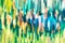 Modern painted background.  Random paint lines , spots in yellow, green and blue tones. Multicolored pattern. Contemporary creatio