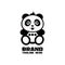 Modern Panda chat logo