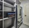 Modern pantry with artificial lighting