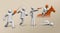 Modern Pentathlon 3D icon, Olympic sports