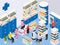 Modern Pharmacy Illustration