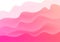 Modern pink papercut wave background