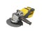 Modern portable construction tool disc cutter presentation of the object 3d render on white no shadow