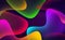 Modern Premium Style Glowing seamless gradients colorful rainbow background. Modern abstract mixed color backdrop