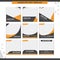 Modern product promotion elegant active and masculine bold instagram social media post template set