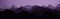 modern purple peaks nature mountainscape - wide cg texture background illustration