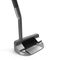 Modern putter golf club on white background.