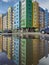 Modern quarter South Coast in the city of Krasnoyarsk Russia