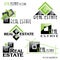 Modern Real estate icons for business design. Vector illustration