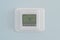 Modern residential programmable heating and cooling thermostat