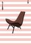 modern rest chair. Vector illustration decorative background design
