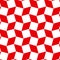 Modern rhombus and square shapes seamless pattern of red and white colors