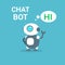 Modern Robot Free Chat Bot Artificial Intelligence Technology Concept