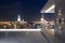 Modern rooftop with NY view