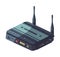 Modern router icon equipment wirelessly