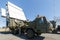 Modern Russian military mobile radar station 64L6M