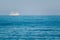 Modern Sail Ship at Open Ocean, Mediterranean Sea