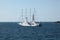 Modern sailing ship