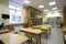 Modern school classroom in Moscow privet school