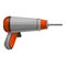 Modern screwdriver icon, cartoon style