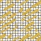 Modern seamless pattern with glitter brush stripes and strokes. Golden, black color on white background. Hand painted