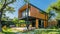 Modern shipping container house home