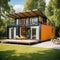 Modern shipping container house home