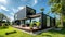 Modern shipping container house home