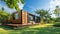 Modern shipping container house home