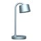 Modern silver table lamp. 3d rendering