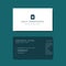 Modern simple healthcare, Medical business card template. Illustration Vector