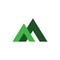 Modern Simple outdoor peak of Mountain logo vector illustrations