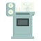 Modern soap production equipment indoor icon cartoon vector. Spa nature