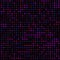 Modern Spectrum Colorful Polka Dots Black Background Pattern Texture