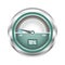 Modern speedometer in metal corpus isolated vector illustration