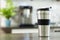 Modern Stainless Steel Travel Mug on Kitchen Counter