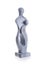 Modern statue of an child an it\'s mother