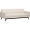 Modern Storage Benches, Sandalo Bench in Dove/Light Oak, Court land Made To Measure Bench, Tufted Long Storage Bench Ottoman with