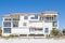 Modern Stucco Beach Condo Building