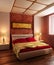 Modern style bedroom interior 3d