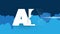 Modern Style Cloud Computing, Global AI Assistance, Automated Support, Digital Aid, Deep Learning and Future Technology Concept