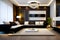 Modern style living room design with a touch of absolute luxury