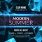 Modern Summer Club Music Party Template, Dance Party Flyer, brochure. Night Party Club sound Banner Poster.