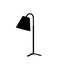 Modern table lamp silhouette, work, bedroom decor lamp